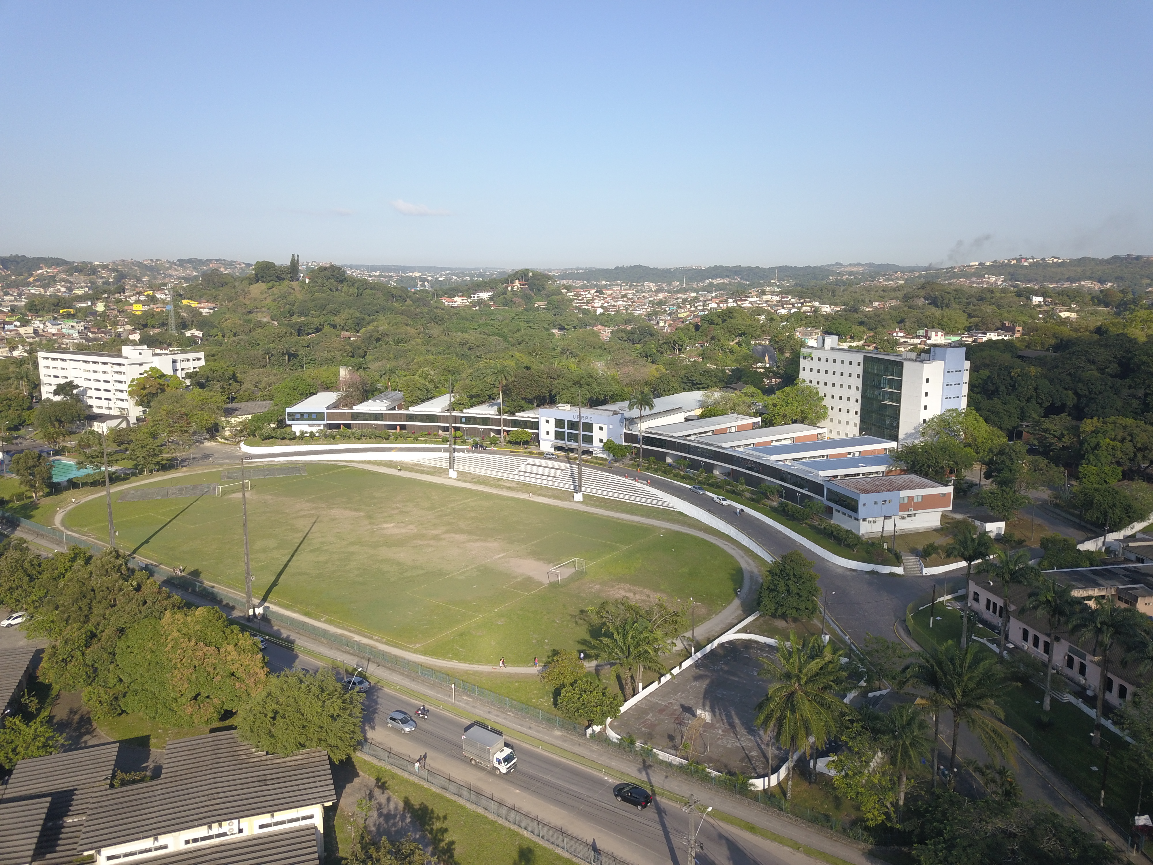 foto aérea da sede da UFRPE