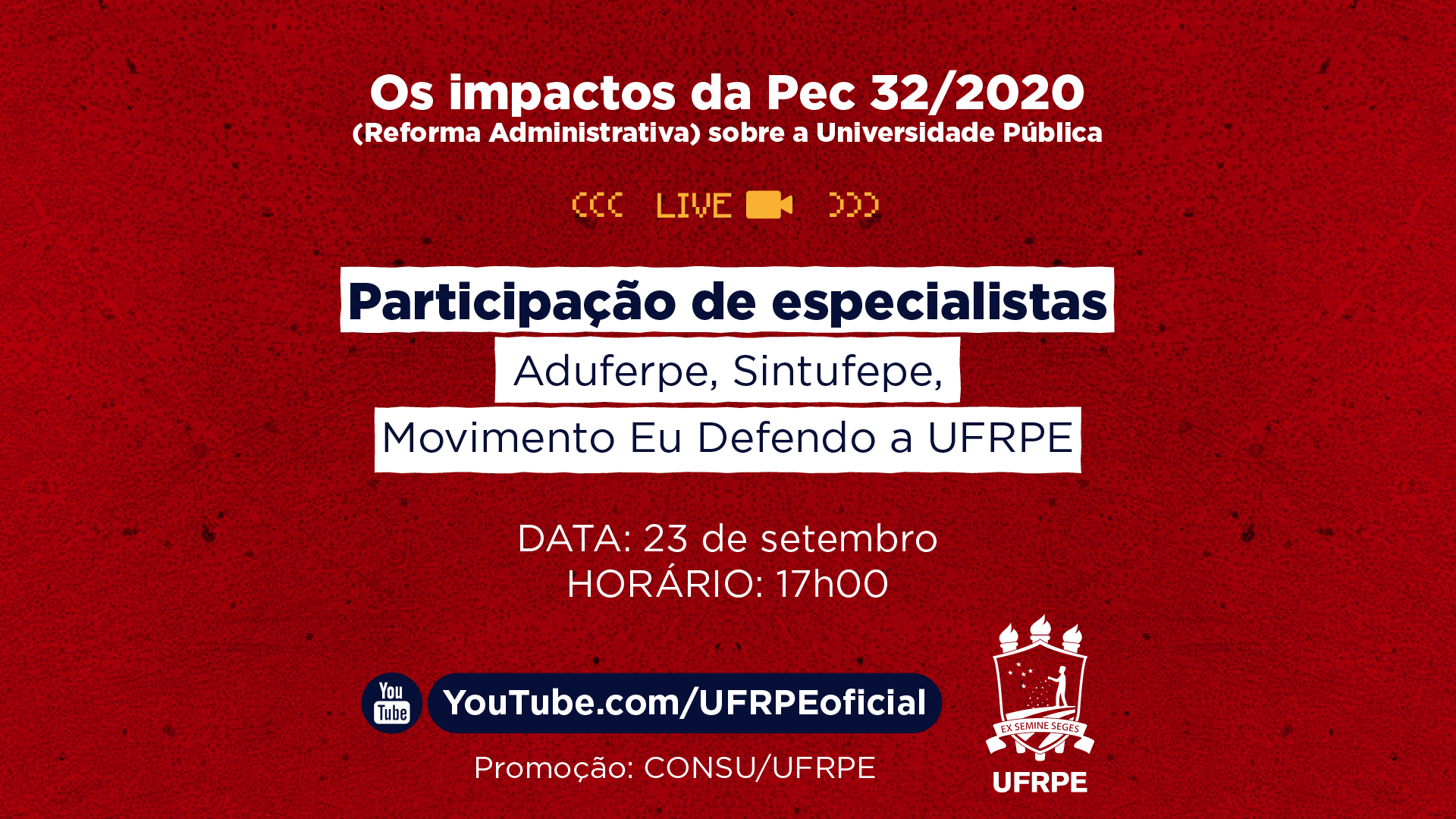 cartaz evento