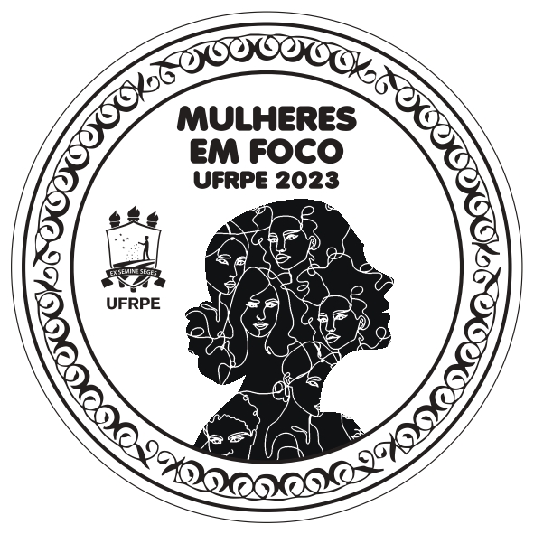 Silhueta de mulher formada por várias 