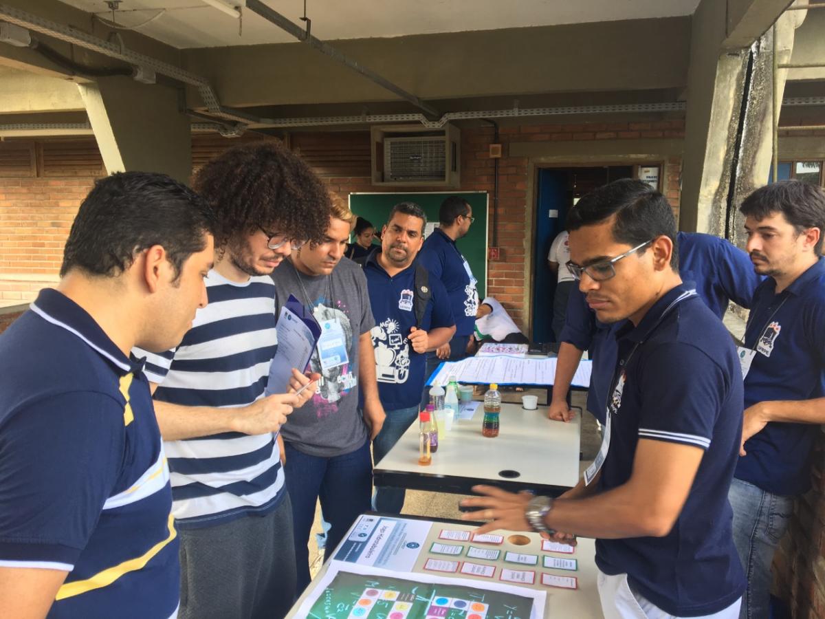 realização de experimentos 