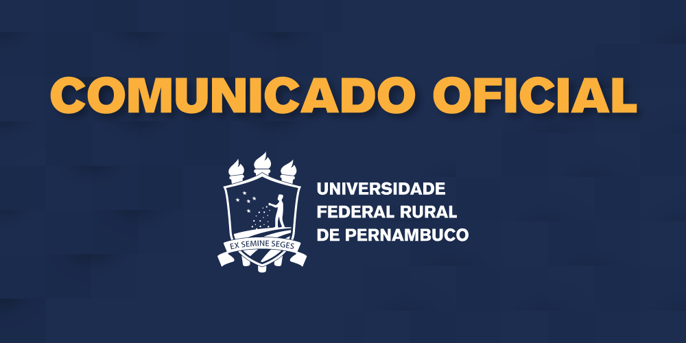 imagem. texto comunicado oficial