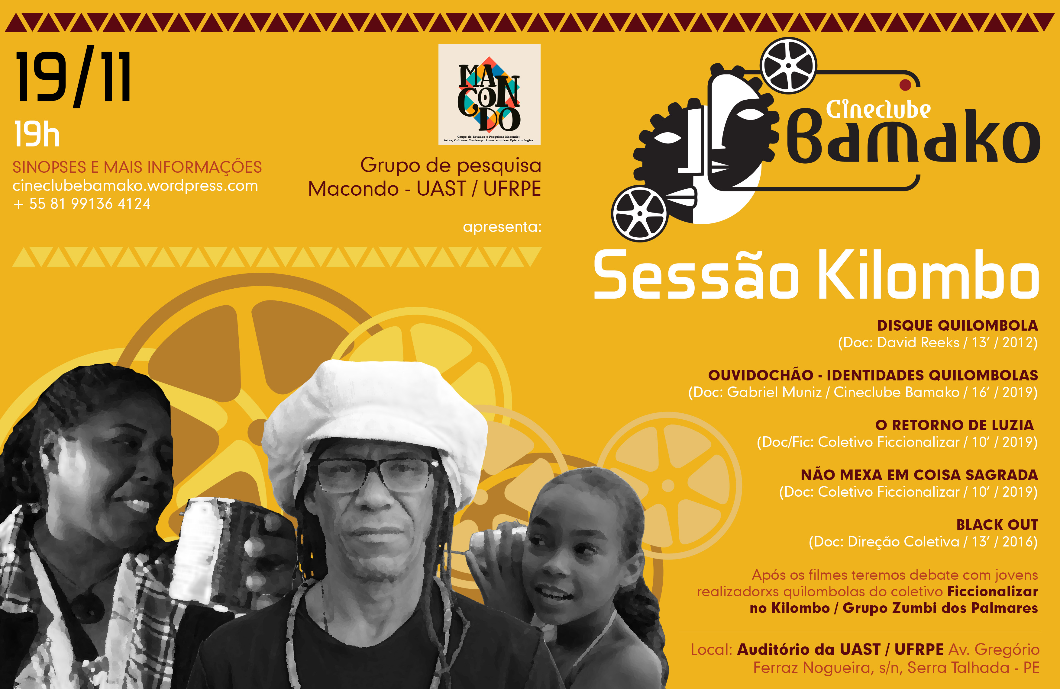 cartaz do evento
