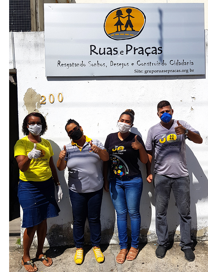 ruas e praças