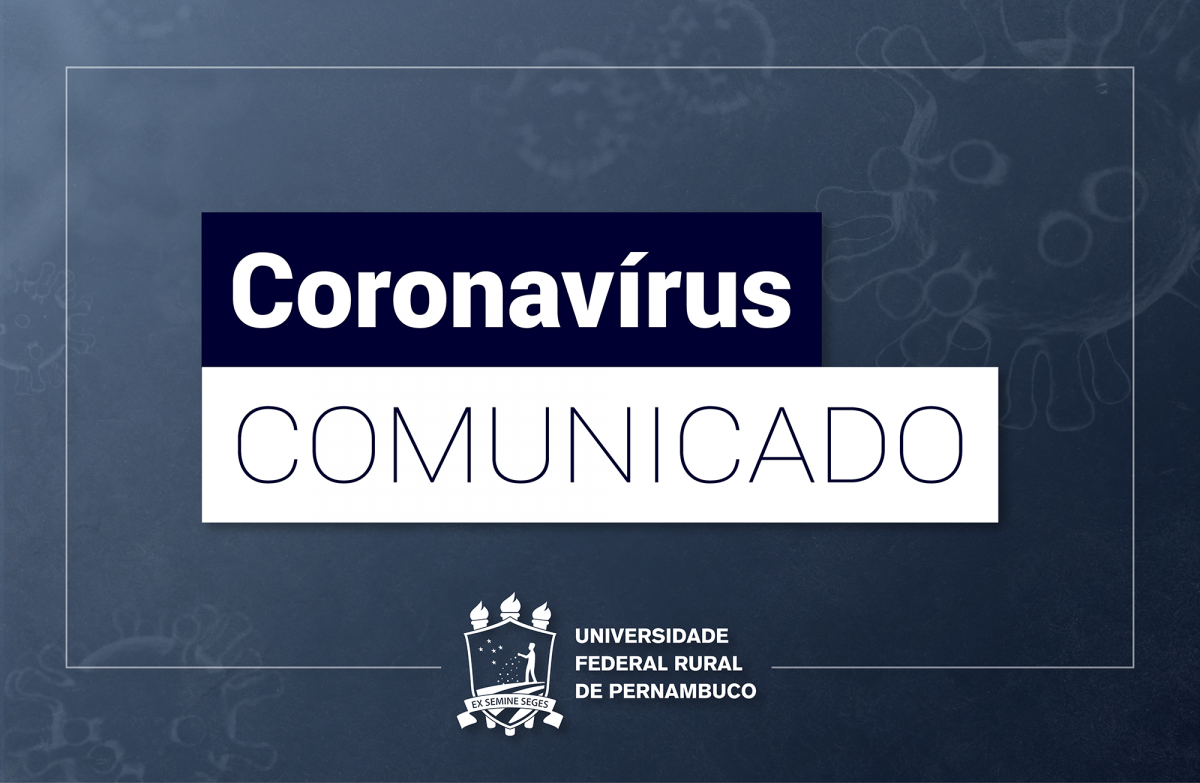 comunicado coronavírus