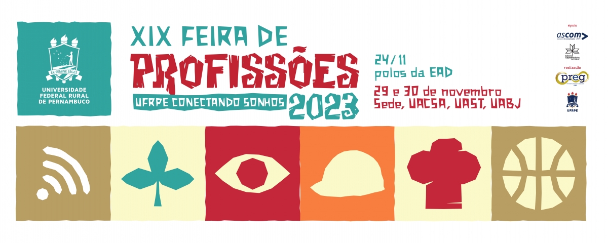 banner com o titulo feira de profissões 2023