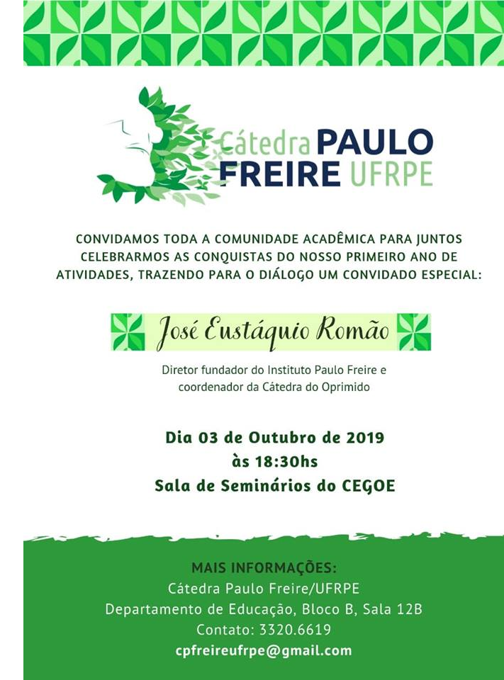 cartaz do evento