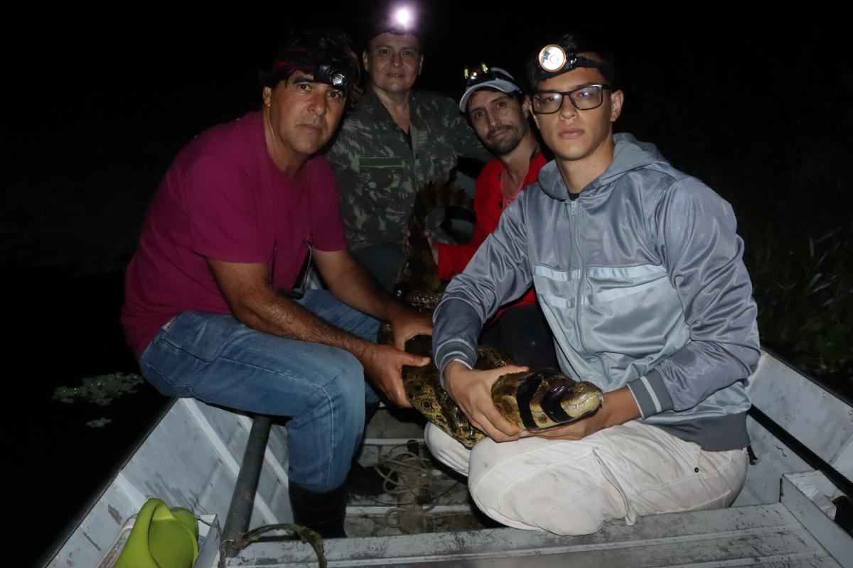 equipe noturna para captura